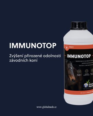 Immunotop zvyšuje přirozenou odolnost závodních koní. 🐎 Zakoupit můžete na webu. Pro jakékoliv dotazy nás neváhejte...